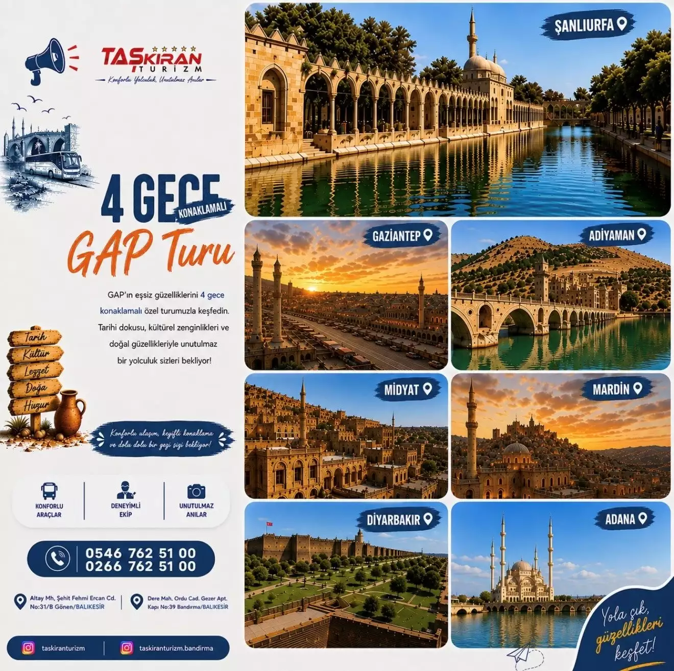 4 GECE KONAKLAMLI ADIM ADIM GAP TURU