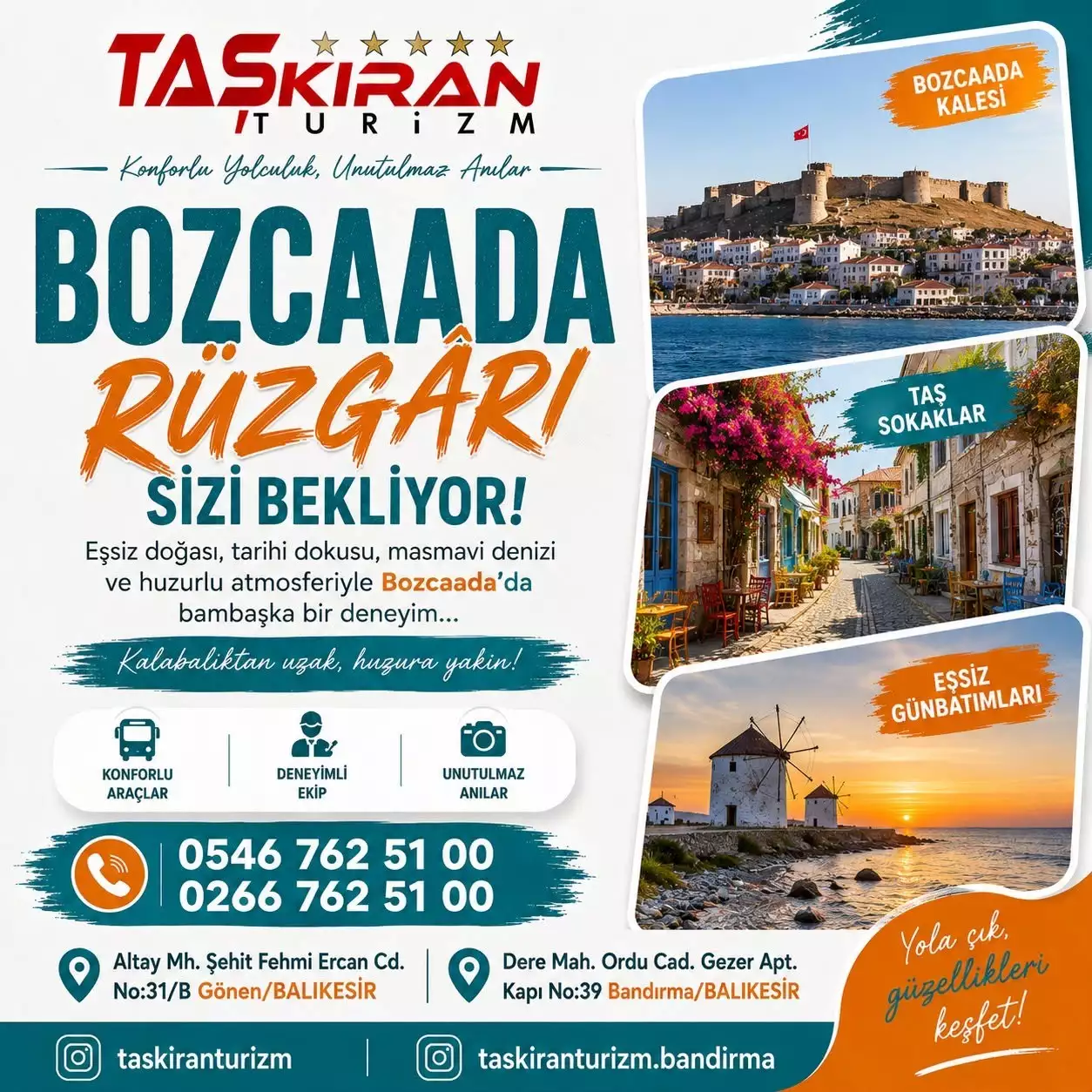 BOZCAADA RÜZGARI TURU
